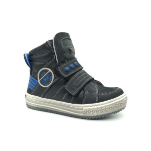 Ботинки Tiflani 6160черн-синА для мальчика