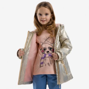Куртка Капика JKGCK06-T0 для девочки, 110 размер